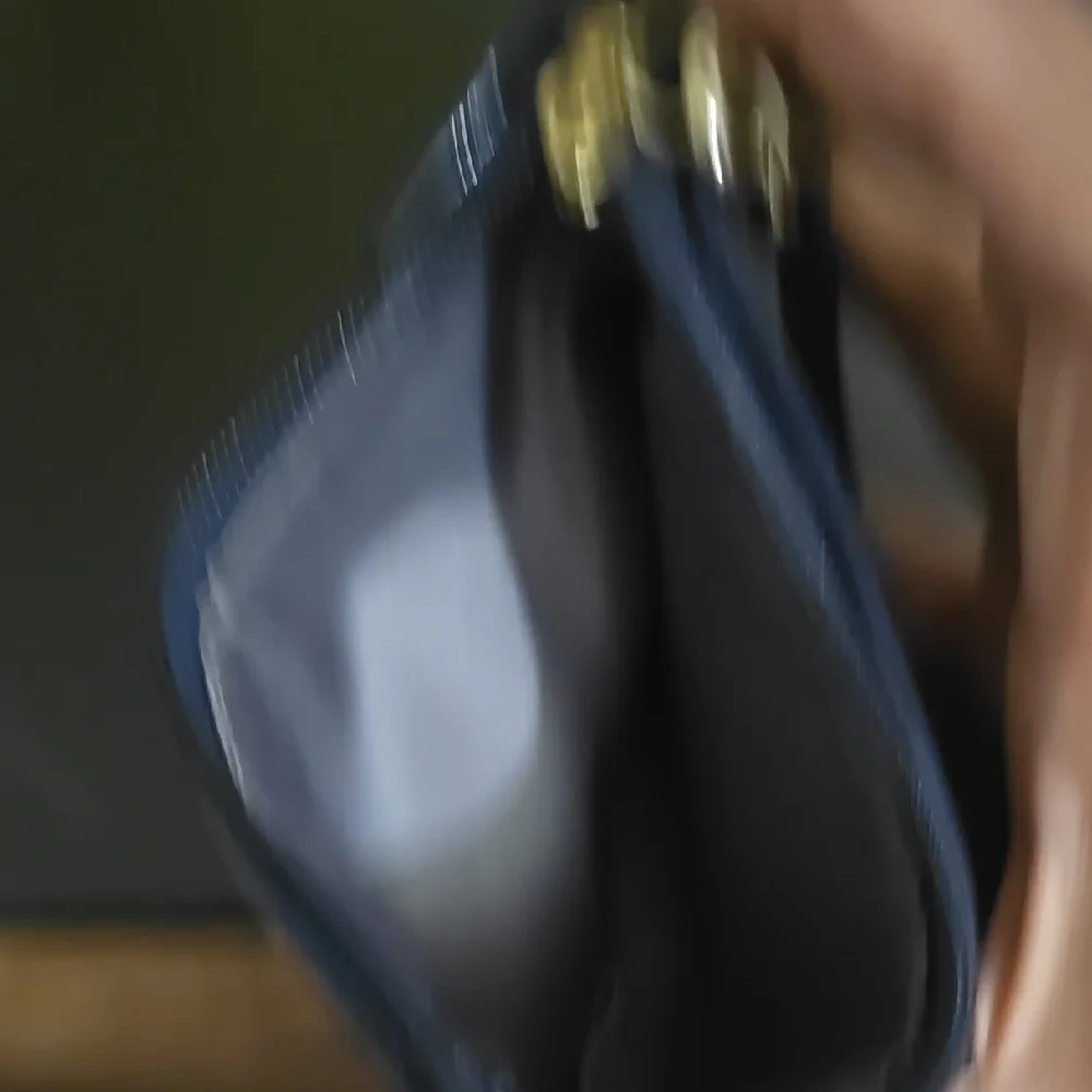 Coach Blue and Gold Women's Bag - Picture 6 of 8